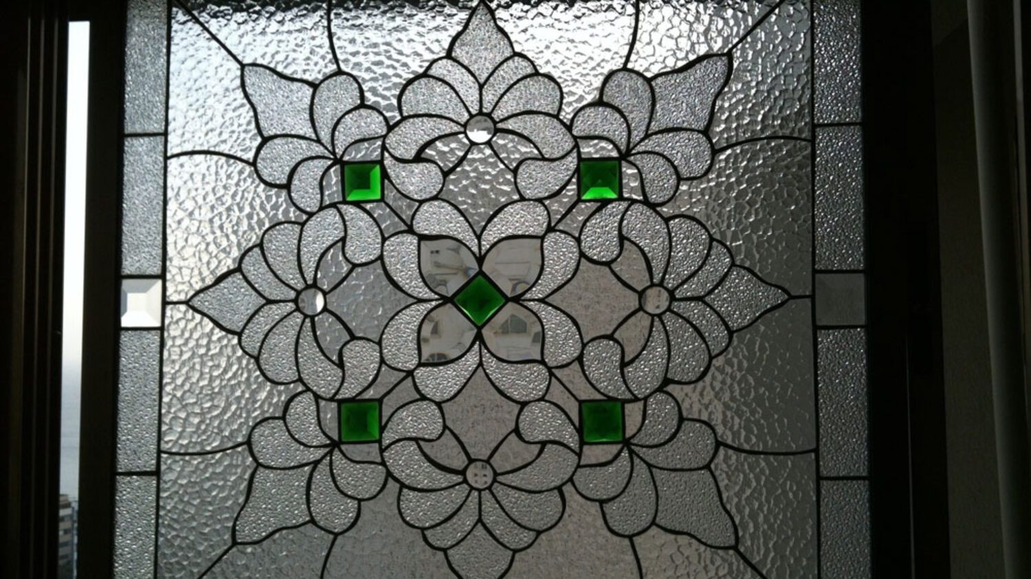 Bevelled Emerald