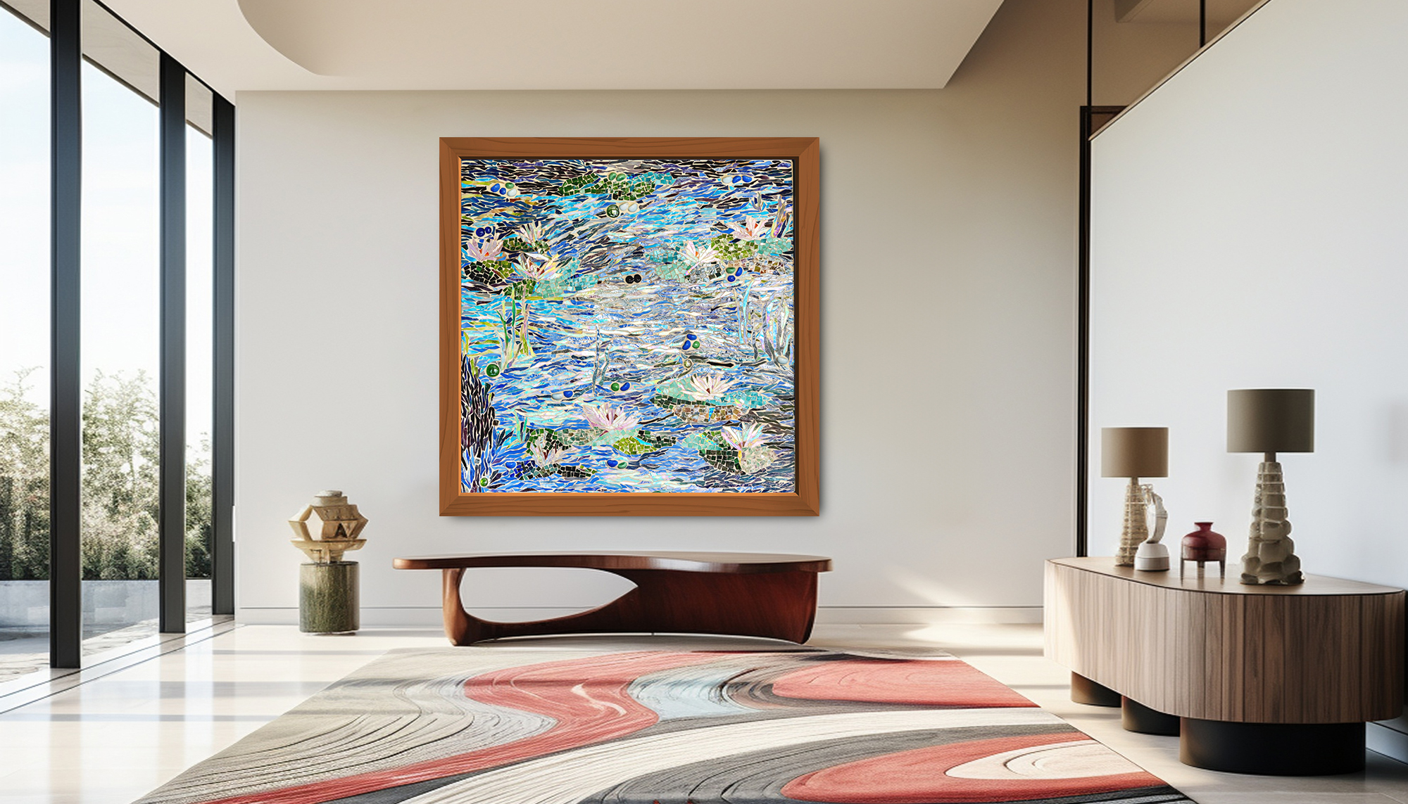 Mosaic-Monet Replica