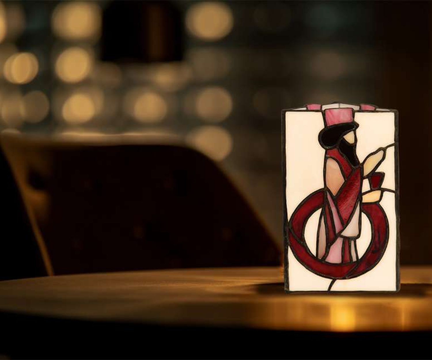 Asho Farohar Lantern - Abstract Farohar - Rose - Small (1)