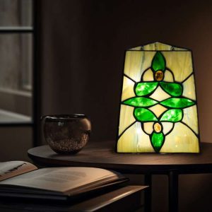 Stained Glass-Lanterns-Abstaract Fauna - L