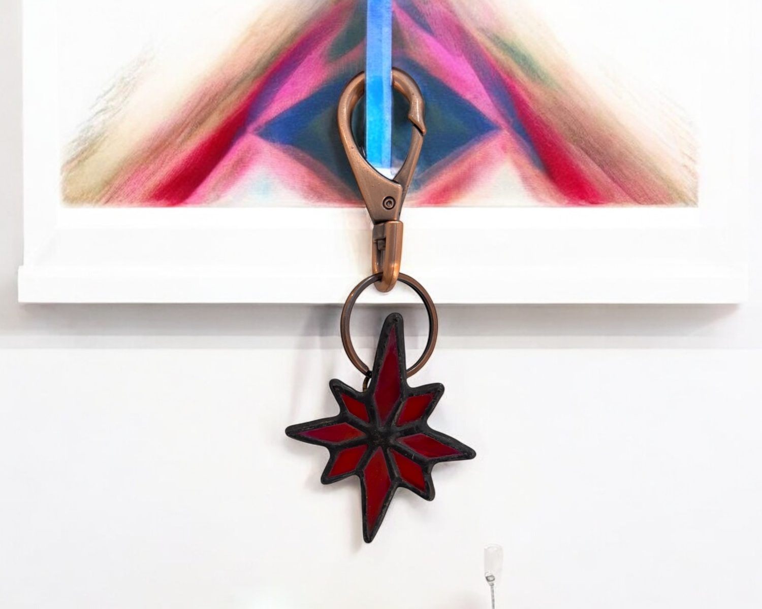 Stained Glass - Keychain- Rising Star