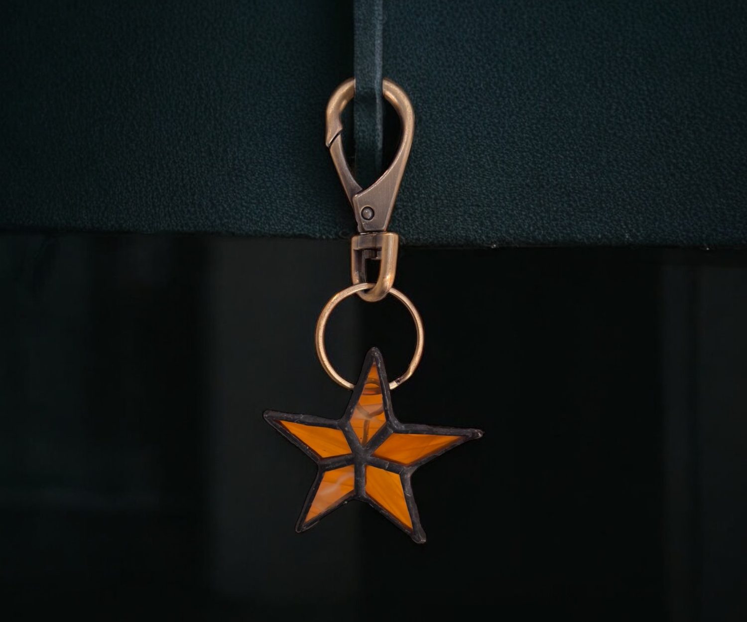 Stained Glass - Keychain- Starry