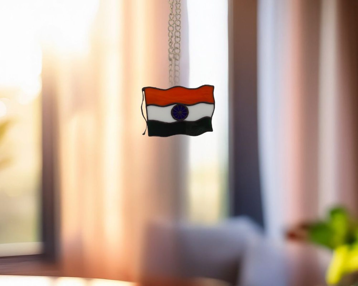 Stained Glass-Suncatcher-Flag
