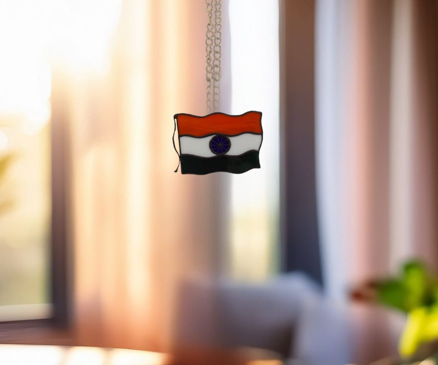 Stained Glass-Suncatcher-Flag